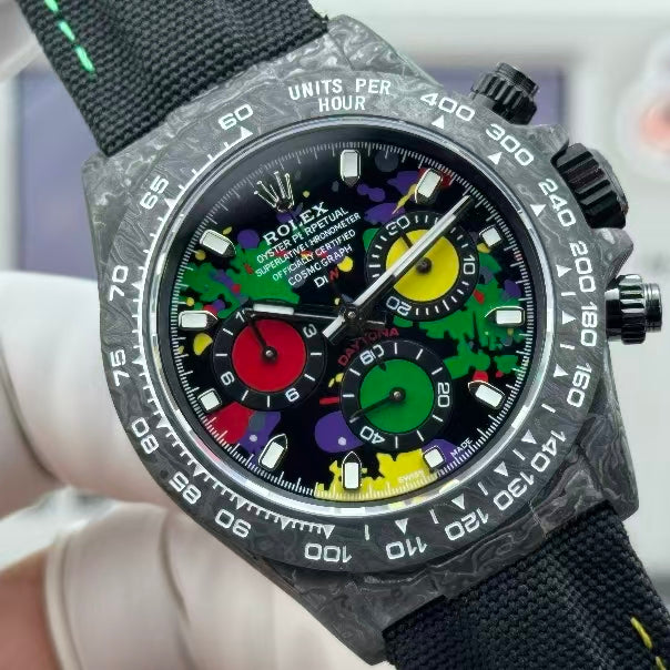 Cosmic Chronograph Daytona Series Carbon Fiber Custom Edition