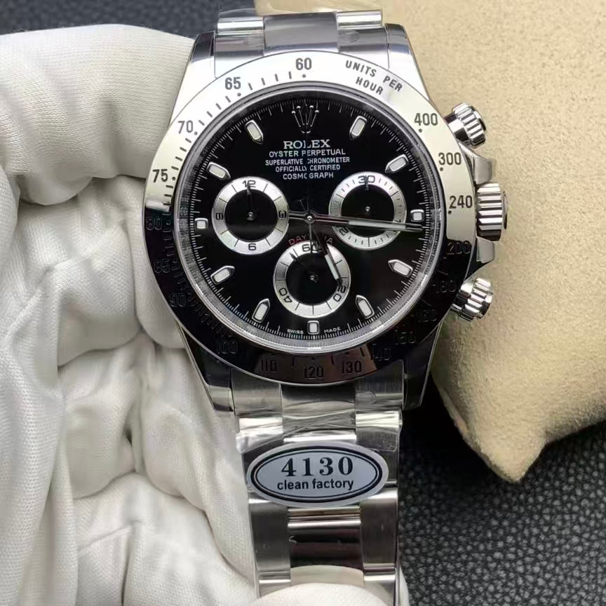 VF New Daytona Black Steel Daytona