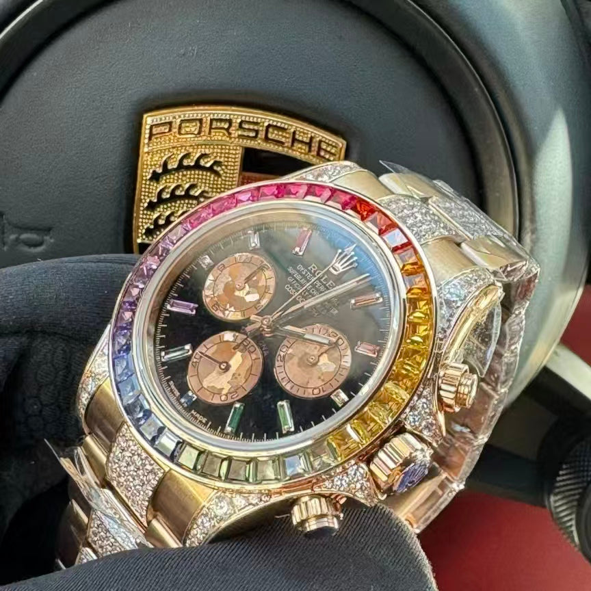 High-end Custom Daytona Rainbow Dial