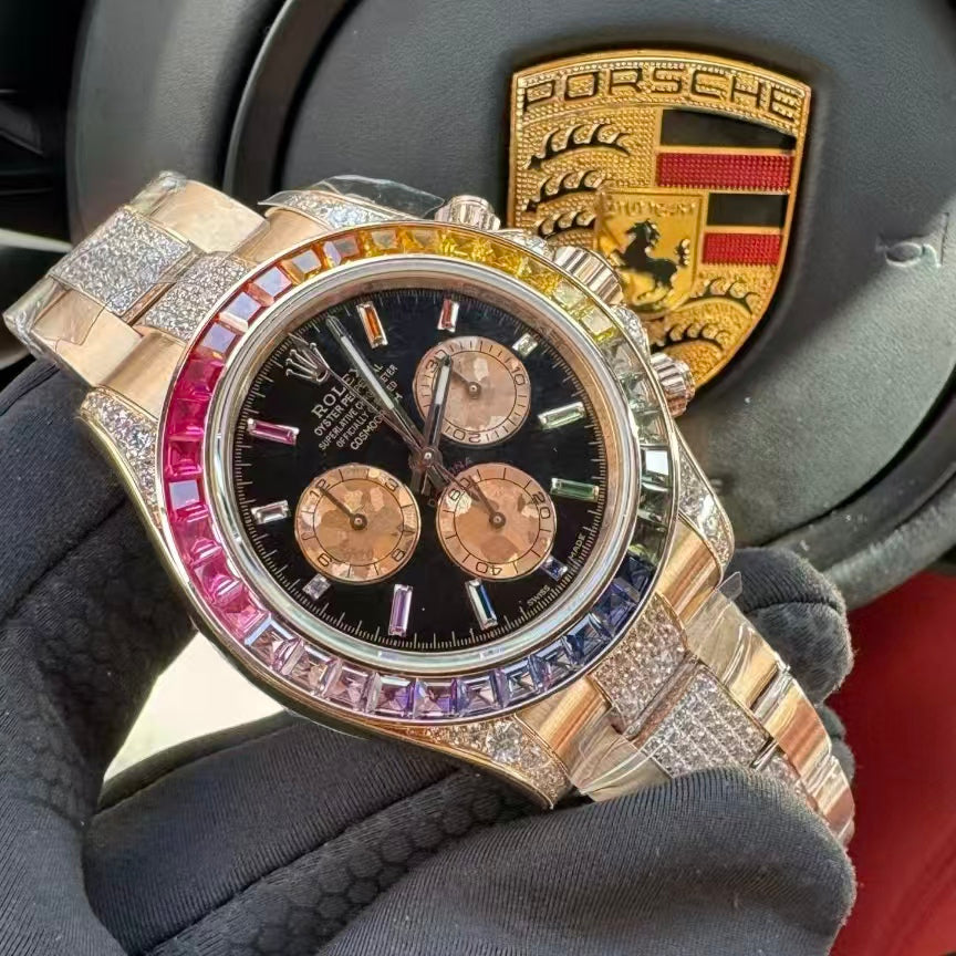 High-end Custom Daytona Rainbow Dial