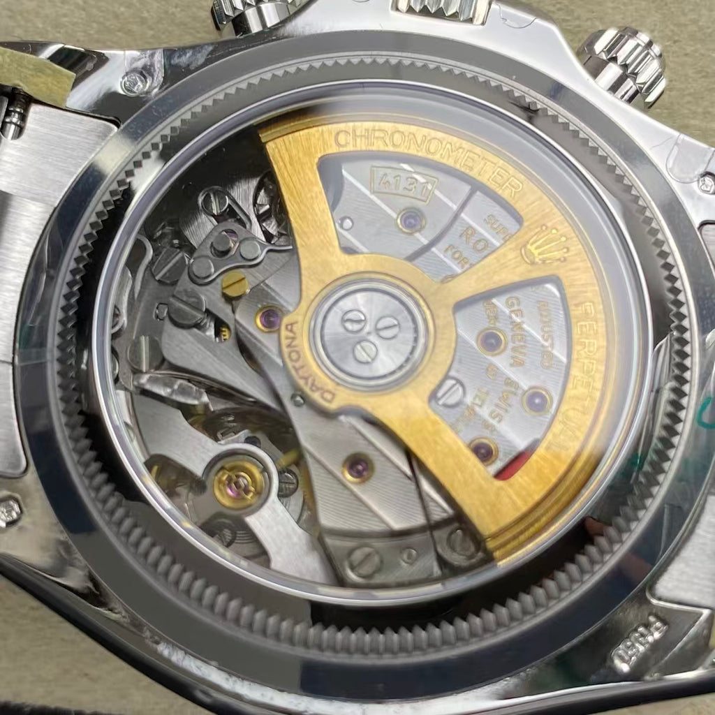 UFO stainless steel version - no card lock -Daytona 4131 movement - 904 stainless steel version