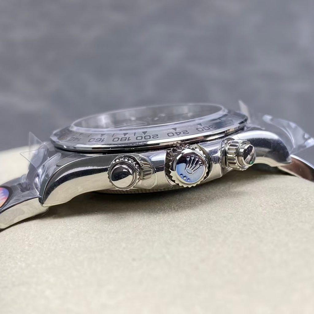 UFO stainless steel version - no card lock -Daytona 4131 movement - 904 stainless steel version