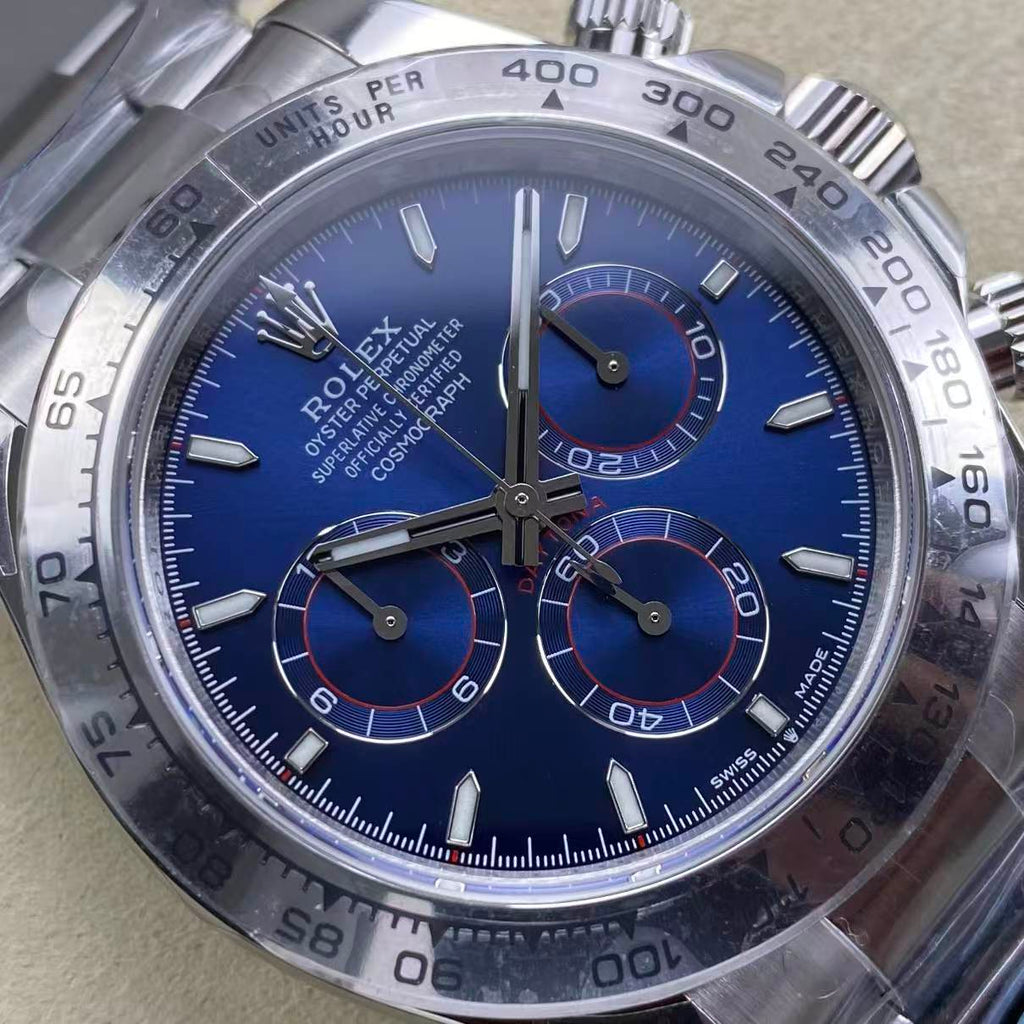 UFO stainless steel version - no card lock - Daytona 4131 movement - 904 stainless steel version