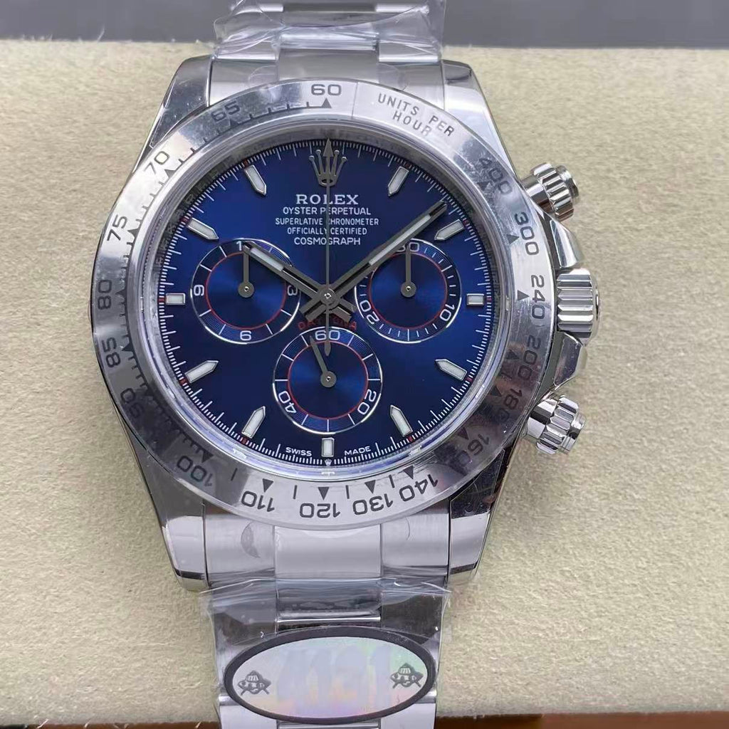 UFO stainless steel version - no card lock - Daytona 4131 movement - 904 stainless steel version