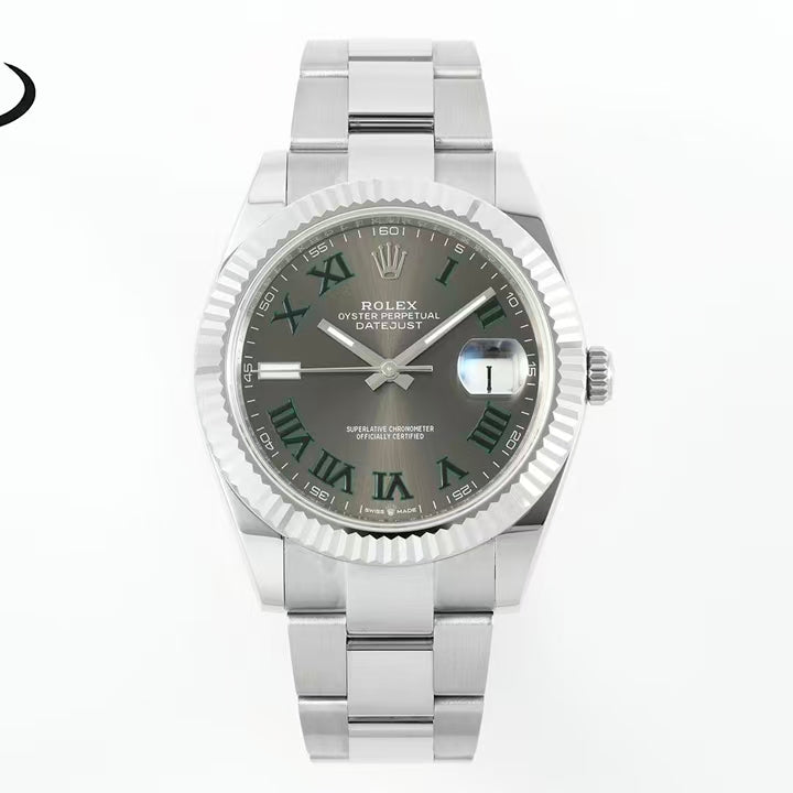 EWE🔥🔥🔥 41mm original mold version 3235 automatic mechanical movement Log-type series 126331 men's Log-type wristwatch