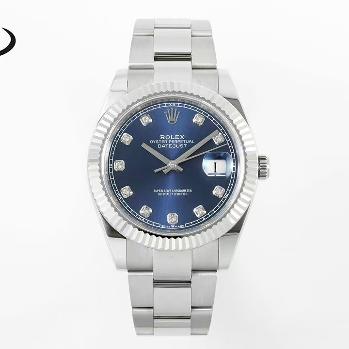 EWE🔥🔥🔥 41mm original mold version 3235 automatic mechanical movement Log-type series 126331 men's Log-type wristwatch