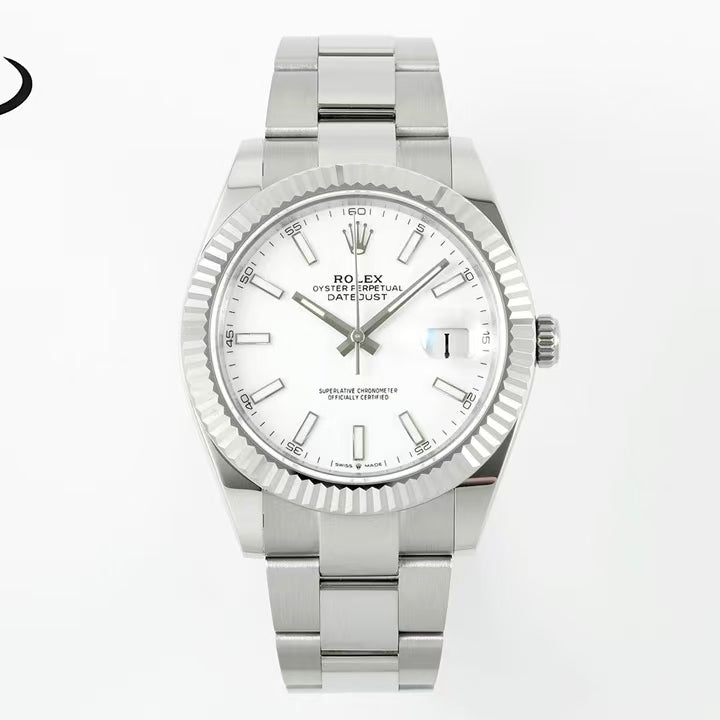 EWE🔥🔥🔥 41mm original mold version 3235 automatic mechanical movement Log-type series 126331 men's Log-type wristwatch