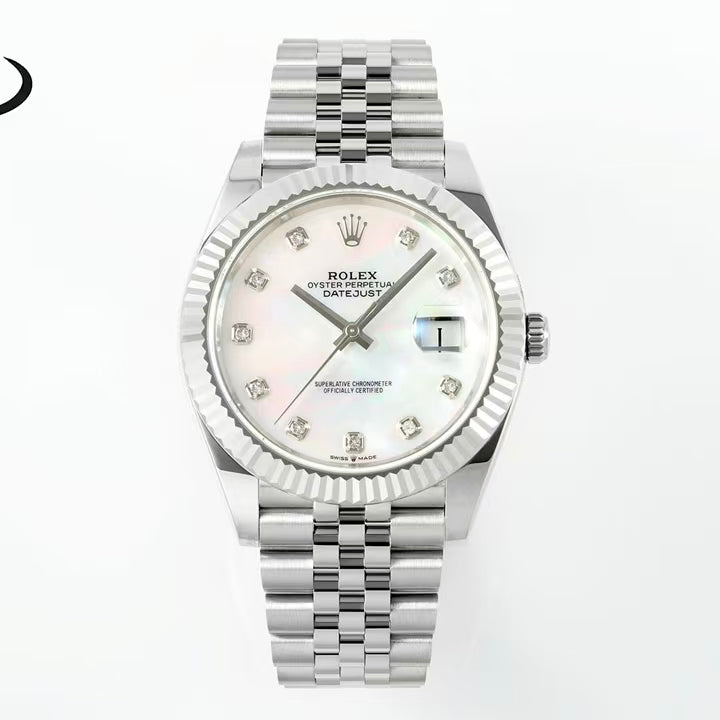 EWE🔥🔥🔥 41mm original mold version 3235 automatic mechanical movement Log-type series 126331 men's Log-type wristwatch