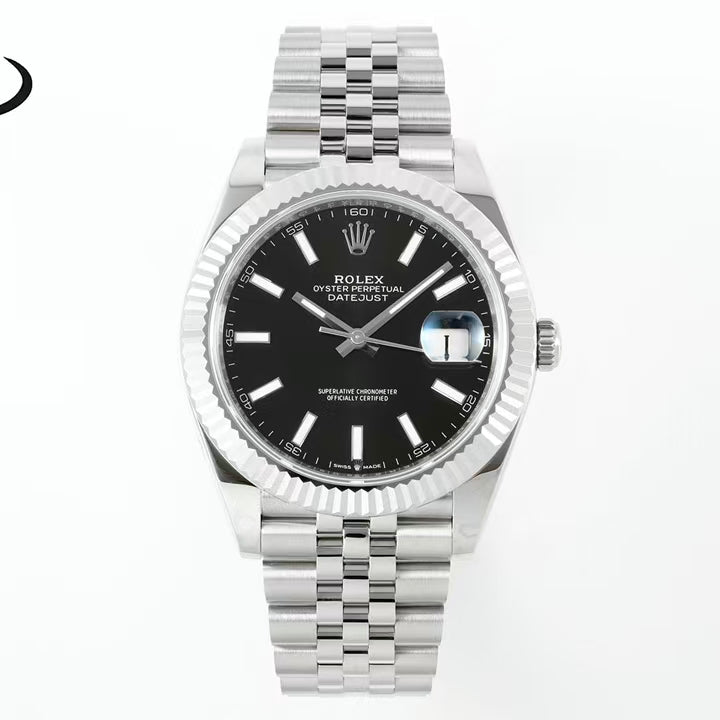 EWE🔥🔥🔥 41mm original mold version 3235 automatic mechanical movement Log-type series 126331 men's Log-type wristwatch