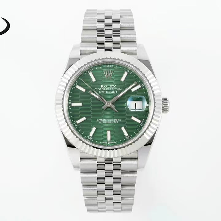 EWE🔥🔥🔥 41mm original mold version 3235 automatic mechanical movement Log-type series 126331 men's Log-type wristwatch