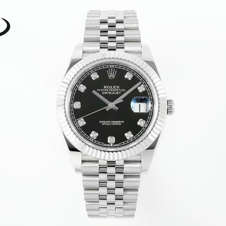 EWE🔥🔥🔥 41mm original mold version 3235 automatic mechanical movement Log-type series 126331 men's Log-type wristwatch