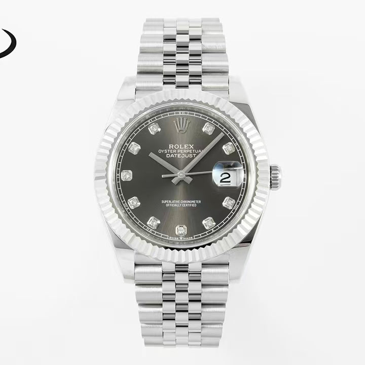 EWE🔥🔥🔥 41mm original mold version 3235 automatic mechanical movement Log-type series 126331 men's Log-type wristwatch