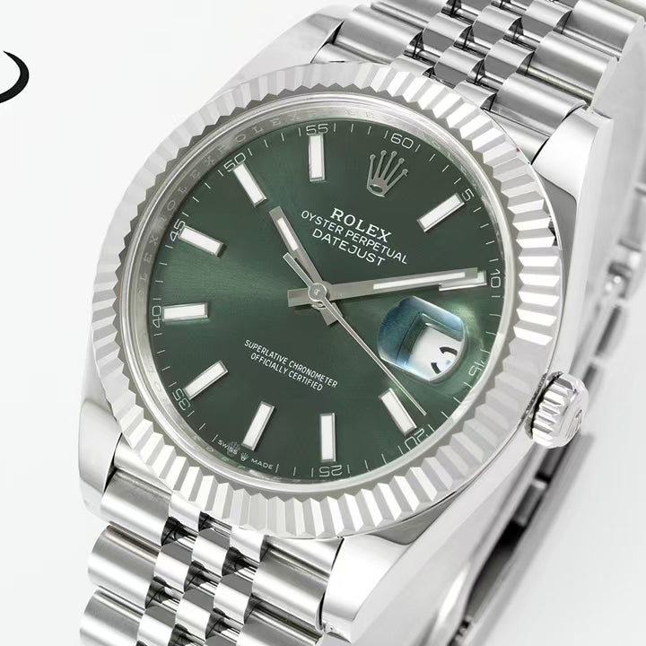 EWE🔥🔥🔥 41mm original mold version 3235 automatic mechanical movement Log-type series 126331 men's Log-type wristwatch