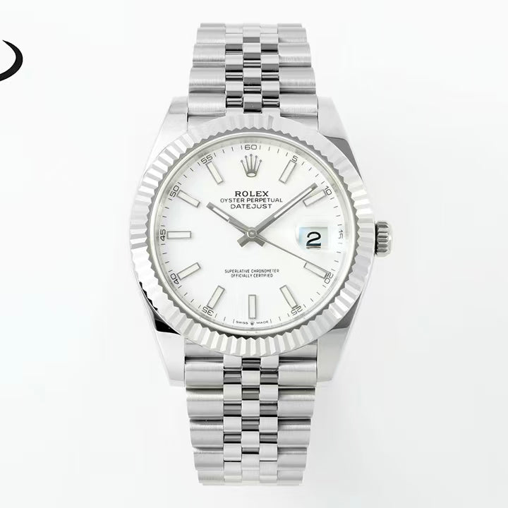 EWE🔥🔥🔥 41mm original mold version 3235 automatic mechanical movement Log-type series 126331 men's Log-type wristwatch