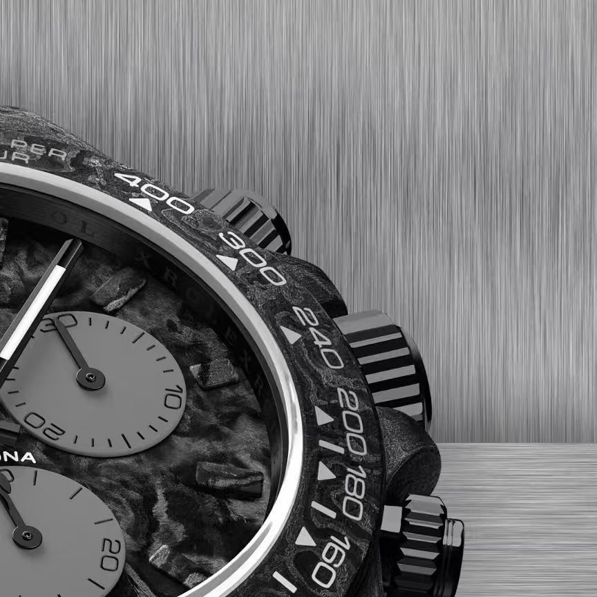 TW Factory's carbon fiber customized version of the Chronograph Daytona series.
