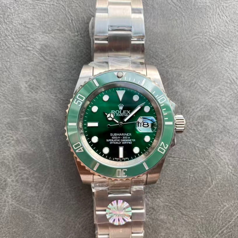Submariner Series - Green Gold Green Dial