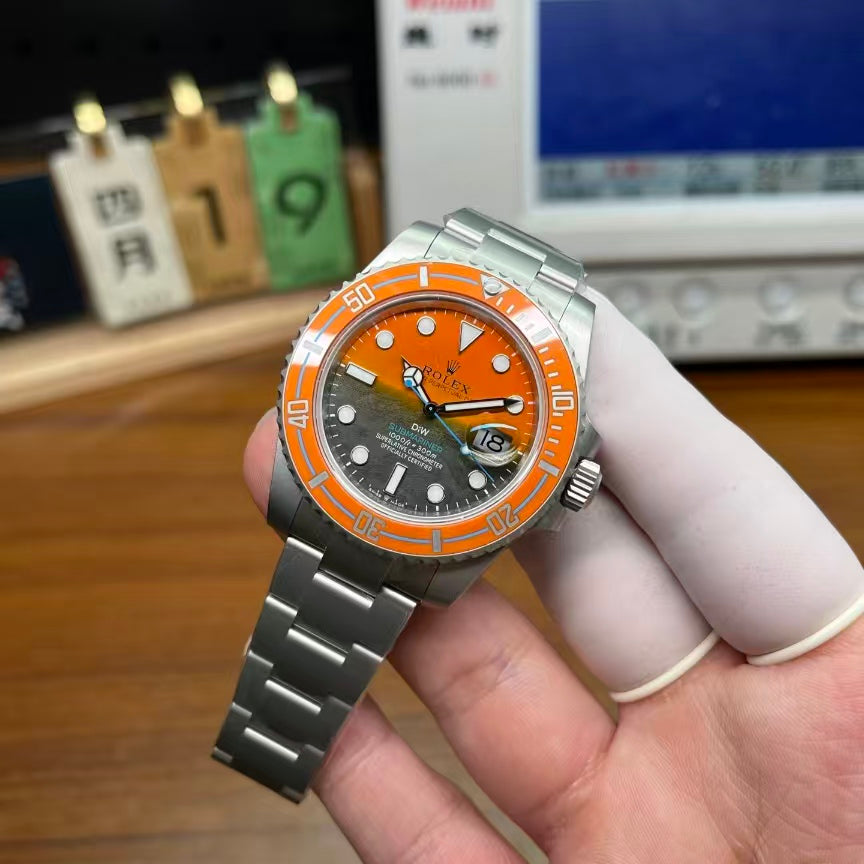 Submariner Series - Orange and Gray