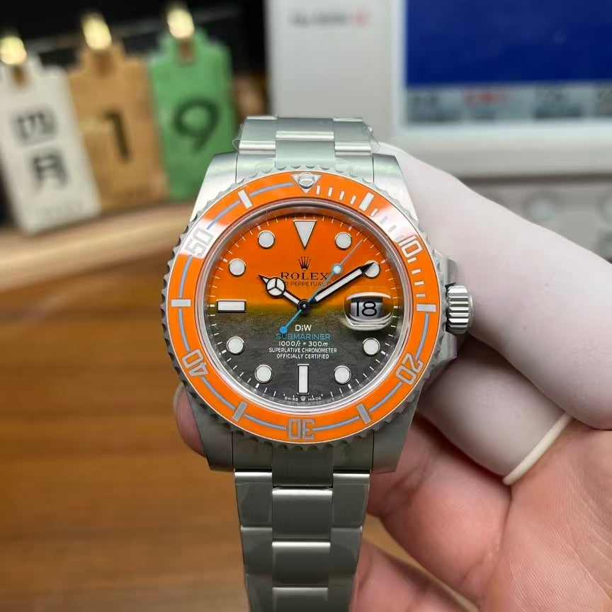 Submariner Series - Orange and Gray