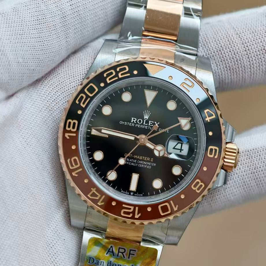 ARF Merian Greening Greenwich GMT, side without steel leakage, latest version Dandong 3285 movement