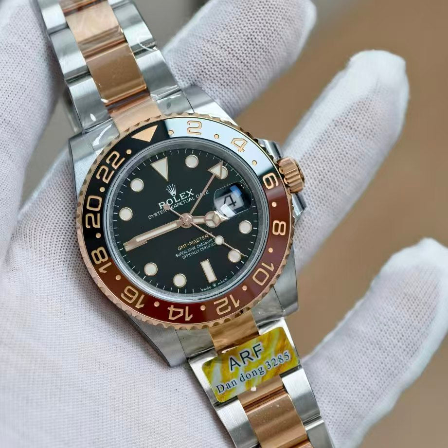 ARF Merian Greening Greenwich GMT, side without steel leakage, latest version Dandong 3285 movement