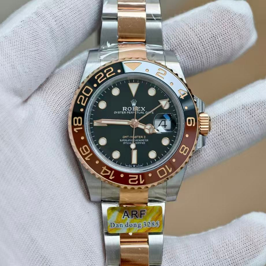 ARF Merian Greening Greenwich GMT, side without steel leakage, latest version Dandong 3285 movement