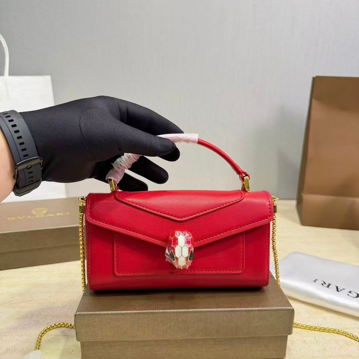 High-end Bag Customization -Bvlgari