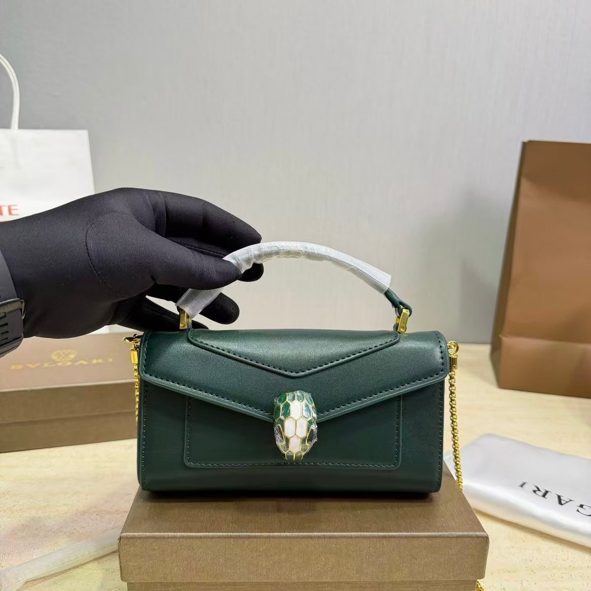 High-end Bag Customization -Bvlgari