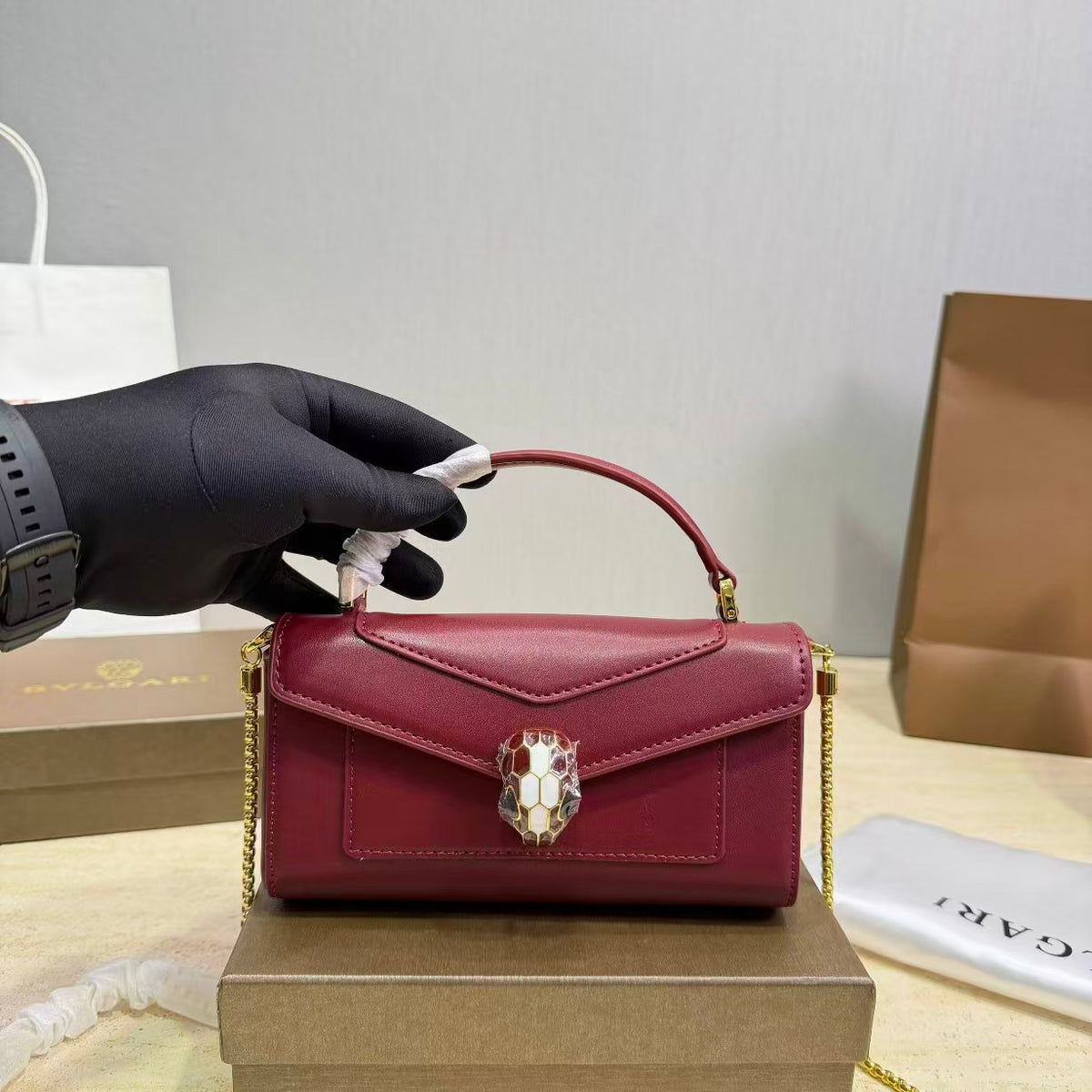 High-end Bag Customization -Bvlgari