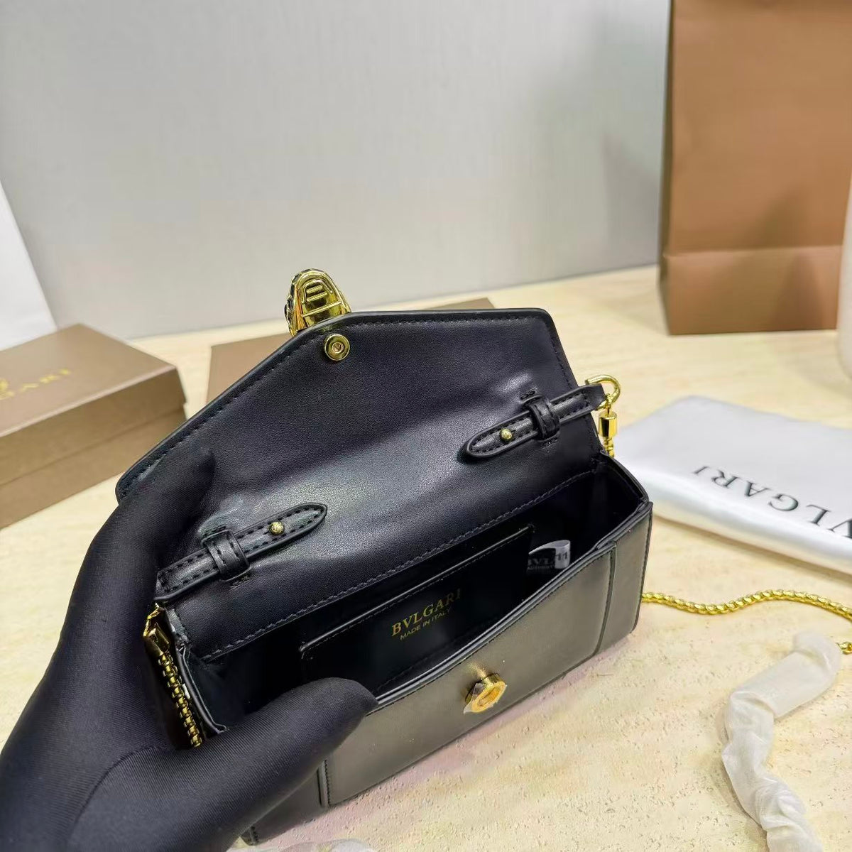 High-end Bag Customization -Bvlgari