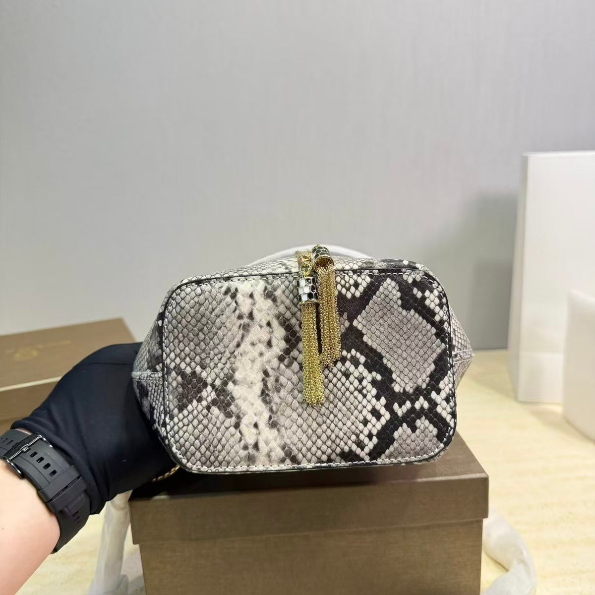 High-end Bag Customization -Bvlgari