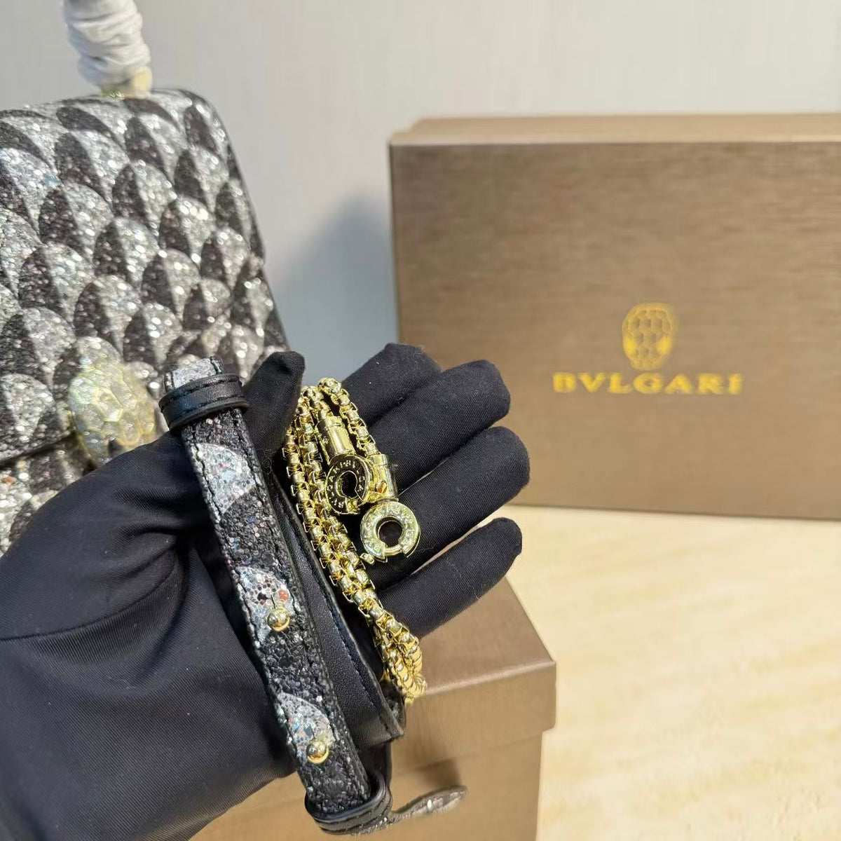 High-end Bag Customization -Bvlgari
