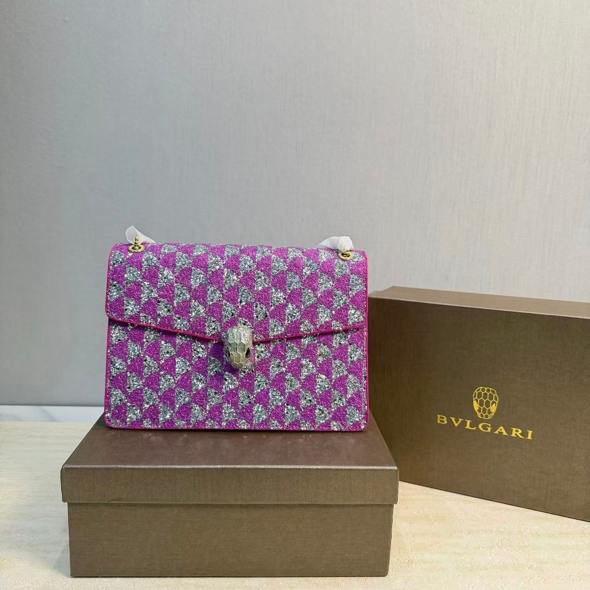 High-end Bag Customization -Bvlgari