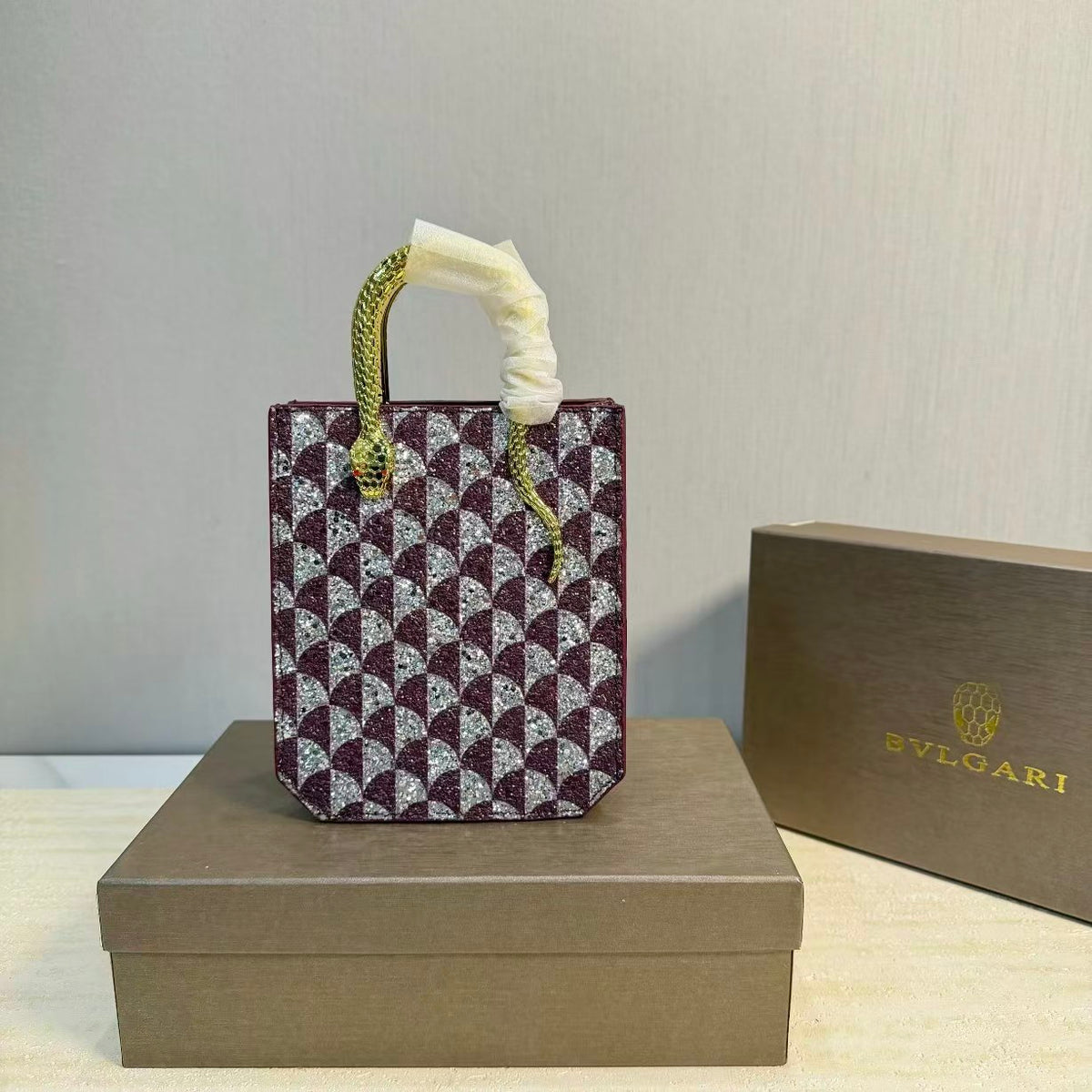 High-end Bag Customization -Bvlgari